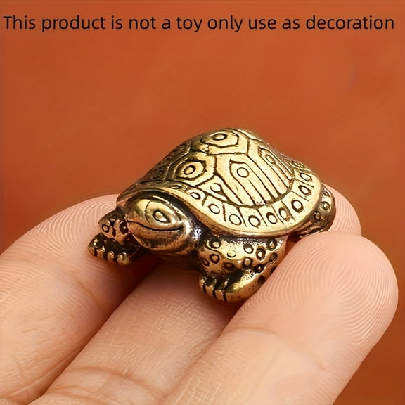 1 decorative item: An antique bronze figure handicraft, an ideal tea pet for home, office or cafe decoration. It is very suitable for display on bookshelves, living rooms or desktops.