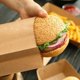 thumbnail image 4 of Brown Paper Lunch Bags 50/100 Pack Kraft Paper Bags Recyclable Snack Bags Grocery Bags for Bread Food Storage Sandwich Bags, 4 of 5