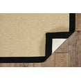 thumbnail image 5 of Tapis d'appoint Athena naturel et noir de 4 pi x 6 pi, 5 of 5