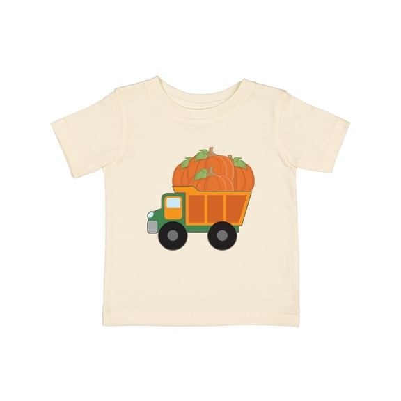 Inktastic Pumpkin Truck Thanksgiving Halloween Boys or Girls Baby T-Shirt