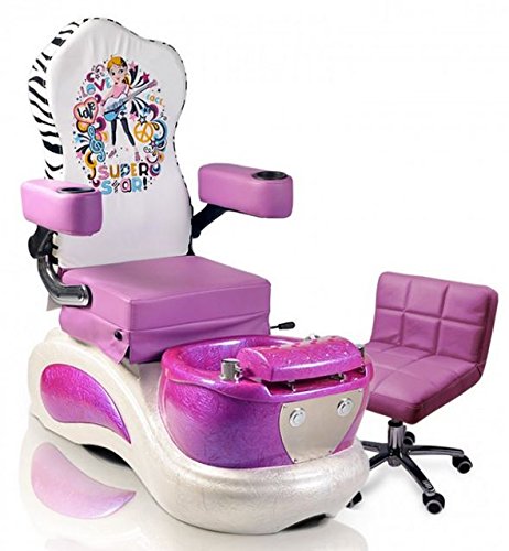 Silla de pedicura para niños Pedicura Spa Muebles y equipos de salón de  uñas, rosa : Belleza y Cuidado Personal 
