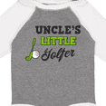 thumbnail image 4 of Inktastic Uncles Little Golfer with Golf Club and Ball Boys or Girls Long Sleeve Baby Bodysuit, 4 of 5