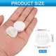 thumbnail image 2 of 50 piezas de tapones de agujero de plástico de nylon, tapones de agujero de tornillo redondo de 1-1/9" (28mm) para muebles de cocina en blanco, 2 of 7