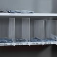 thumbnail image 2 of Maytalsory 4pcs Iron Rustproof Closet Shelf Divider For Organizing Wardrobe Rustproof Coating Dividers Wardrobe white L, 2 of 6