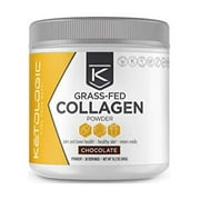 KetoLogic Keto Collagen Powder | Gluten Free | Chocolate  30 Servings