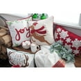 thumbnail image 4 of Joy Chenille Embroidered Pillow, 4 of 4