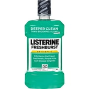 Listerine Antiseptic Mouthwash, FreshBurst 1500 mL (Pack of 3)