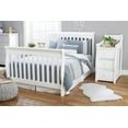 thumbnail image 2 of Sorelle Furniture Princeton Elite Conversion Rail Kit for Full Size Crib with Bed Slats, White, 2 of 4