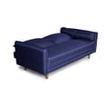 thumbnail image 4 of Sofá Cama Makora De Lino Azul Beehive Memory Foam Modelo Asimut, 4 of 8