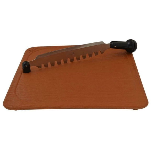 Anjali Fantastique Vegetable and Fruit Cutter | Vegetable & Fruit Slicer | Brown/Silver, FC03 Medium.