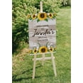 thumbnail image 5 of Darling Souvenir MADE WITH LOVE PersonalizedWelcomeSignFor Bridal Shower,Sunflower Border,Bridal Shower Collection Great For Your Celebrations- 18x 12, 5 of 5