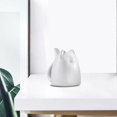 thumbnail image 1 of Figuras modernas de gatos, estatua de animales, adornos de escultura para sala de estar, porche, dormitorio, TV, armario, decoracis blanco Baoblaze estatua de gato, 1 of 7
