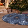 thumbnail image 6 of Lsque Sunflowers Print Christmas Tree Skirt, Tree Skirt with Ties or Velcro, Perfect for Holiday Decorations, Halloween, and New Year-30", 6 of 7