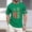 003Green, variant on American Flag T-Shirt for Men Crew Neck American Flag Print Short Sleeve T-Shirts Patriotic Dressy Independence Day Themed Loose Pullover Red 5XL