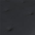 Caddie 6Inch Futon Mattress with Tufted Cover and Recycled Polyester Fill, Full, Black Linen