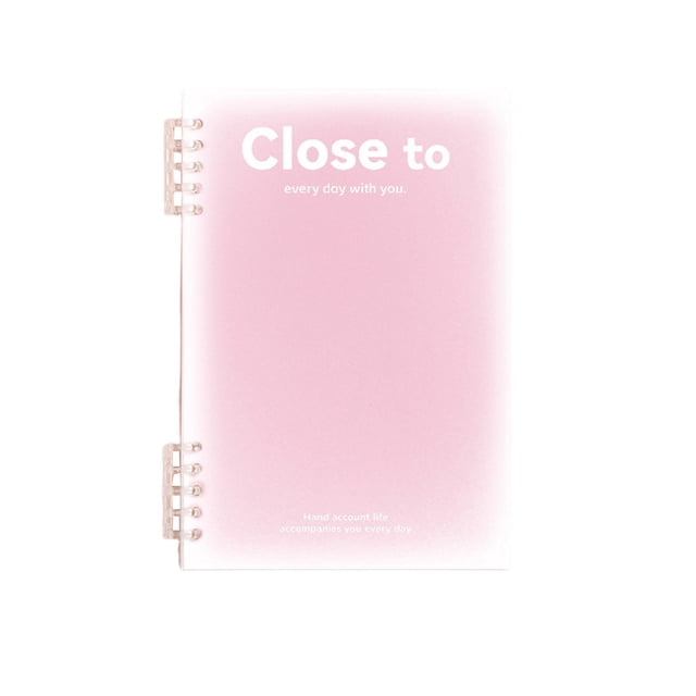 B5 Spiral Bound Notebook Pink Wide Ruled Thick Paper Writing Journal Students Office School Notes Study Planner Hard Cover Quality Lined Paper Book Large Format Pink
