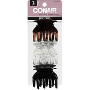 Conair Styling Essentials Medium Jaw Clips, 1ct