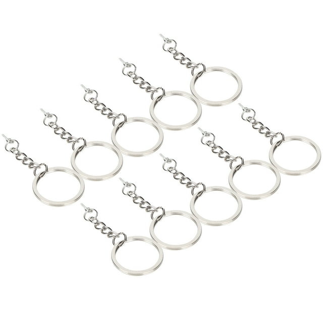 Llavero, aleación Disponible De Diferentes Tamaños, Piezas De Anillo De Llavero Para Conector De Clavija DIY
