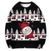 thumbnail image 1 of PMUYBHF Homme Hommes Chandails à Capuche Graphiques à Fermeture Éclair Hommes Automne et Hiver Décontracté Tendance Noël Imprimé Chandail à Enfiler Col Rond Chandail à Capuche Chandail en Molleton à Capuche Hommes 2TG, 1 of 2