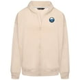 thumbnail image 2 of Men's Levelwear Khaki Buffalo Sabres Uphill Stained Glass Full-Zip Hoodie Jacket, 2 of 3