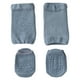 thumbnail image 1 of Dinheiro 1 juego de rodilleras antideslizantes para gatear para bebés y calcetines antideslizantes para bebés, rodilleras neutras para niños, calcetines antideslizantes para el tobillo, 1 of 5