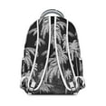 thumbnail image 3 of Hawaii Tropical Wind Palm Leaves Print Backpack for Campus Commute: Durable Lightweight Laptop Daypack, Large Capacity Bookbag for Students, Perfect Gift for High School & College, 3 of 6