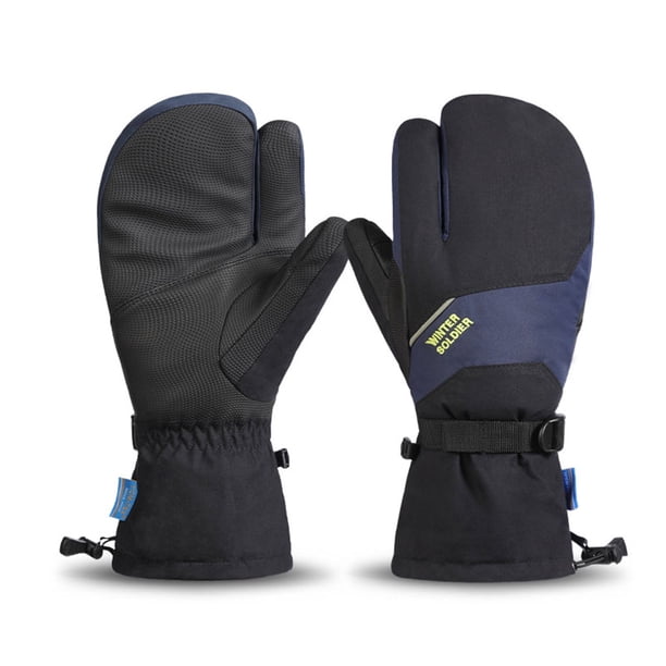Eigraketly Guantes de invierno Dulce regalo Resiliencia Mitones para exteriores Suministros de ciclismo ajustables Equipo deportivo Ropa de ciclismo Ciclismo SK25/Negro/XL Eigraketly OD025879-34