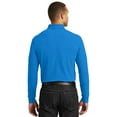 thumbnail image 2 of Port Authority Long Sleeve Core Classic Pique Polo-XS (Coastal Blue), 2 of 6