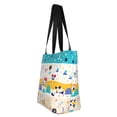 thumbnail image 4 of Kll Tote Bag For Women Funny Farm Print Shopping Grocery Reusable Bags For Office School Shopping Travel, 4 of 8