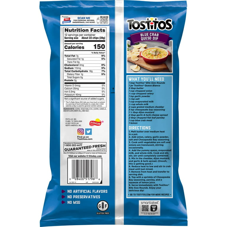 Tostitos® Scoops Tortilla Chips Party Size, 14.5 oz - Fry's Food Stores
