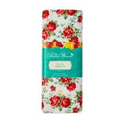The Pioneer Woman 44" x 3 Yard 100% Cotton Vintage Floral White Precut Sewing & Craft Fabric, White