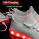 thumbnail image 4 of Zapatos iluminados BosenHulu para mujer y hombre con carga USB LED, 4 of 9