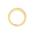 thumbnail image 3 of Diamond Wedding Band Matching to Marquise Cut Halo Diamond Ring 14K Gold 0.27 CT TW (G,SI), 3 of 5