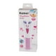 thumbnail image 3 of Depiladora portátil KEMEI KM-1999 para mujeres, lavable, sin pilas incluídas, ideal para viajes y uso diario, incluye bolsa de almacenamiento y cepillo de limpieza., 3 of 6