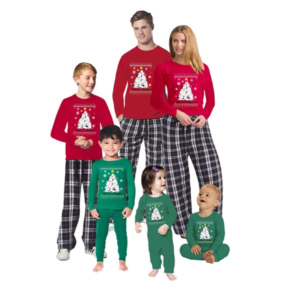 Awkward Styles Christmas Pajamas for Family Meowee Xmas Matching Christmas Sleepwear Christmas Pajamas for Women Men Kids Baby
