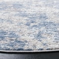 thumbnail image 4 of SAFAVIEH Amelia Alastar Abstract Distressed Area Rug, Gray/Blue, 6'7" x 6'7" Round, 4 of 11