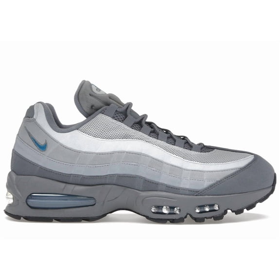 Nike Men's Air Max 95 OG Big Bubble Smoke Grey Green Abyss Running Shoes, from StockX