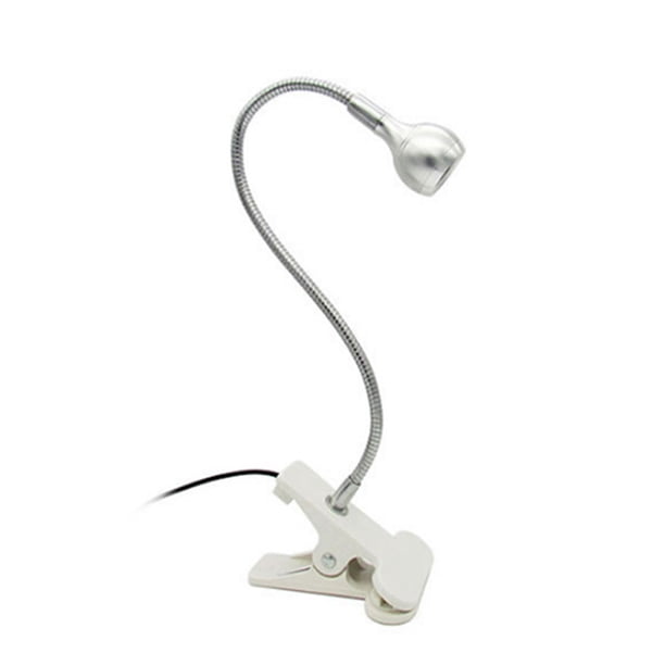 Interruptor recargable USB Lámpara de mesa de escritorio LED Luz de estudio de lectura para el cuidado de la vista con clip de rotación libre y ahorro de energía Inevent DZ4858-03