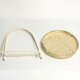 thumbnail image 3 of Bamboo Weaving Straw Baskets Tier Rack Wicker Fruit Bread Food Storage Kitchen Decorate Round Plate Banmo, 3 of 5