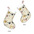 thumbnail image 3 of Naloa Cartoon Chickens Christmas Stockings Decorations, Xmas Ornaments, DIY Personalized Farmhouse Decor for Home Family Party Tree, 3 of 7