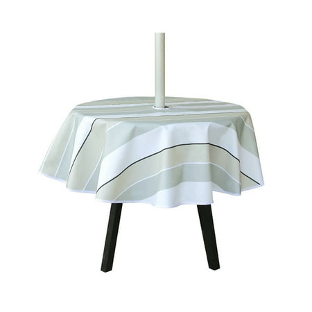 

GIFZES Table Cover Zippered Wrinkle Resistant Polyester Water-proof Tablecloth