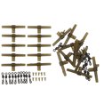 thumbnail image 1 of Swivels Carp Fishing Accessories Kit, Long Service Life Strong  Workmanship Simple  Anti Tangle Sleeves Side Bends Break Resistance  for Fishing, 1 of 8