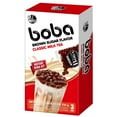 J Way Instant Boba Milk Tea Set, Classic Bubble Tea Kit, 9 Drinks