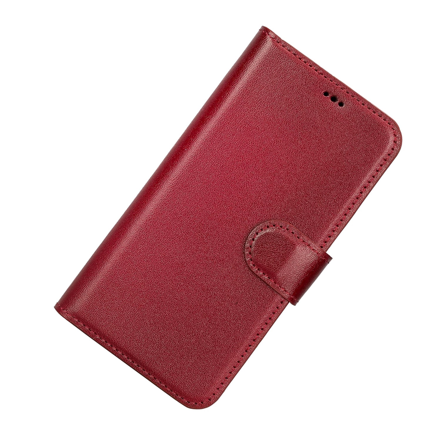 Classic Strong Magnet Wallet Case for iPhone 17 Pro - Red