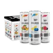 CELSIUS Fizz Free Variety Pack, Functional Energy Drink 12 fl oz (Pack of 12)