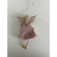 thumbnail image 5 of 2 Pcs Lovely Push Hanging Angel Christmas Tree Hanging Ornaments, Tree Hanging Pendant Decorative Plush Angel Pendants for Holiday Party Home (pink), 5 of 5