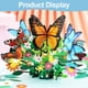 thumbnail image 5 of Tarjeta emergente con mariposa, tarjeta emergente con mariposa y flor, flor y mariposa, tarjeta de regalo 3D, tarjeta de cumpleaños emergente, tarjeta de felicitación 3D para esposa, novia y madre, 5 of 7