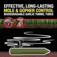 thumbnail image 4 of The Giant Destroyer Mole & Gopher Repellent Tubes - Natural Garlic Repellent - 10 Tubes - Plastic, 4 of 5