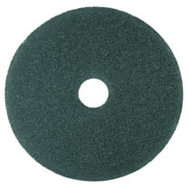 3M Cleaner Floor Pad 5300 17" Diameter Blue 5/Carton 08410
