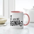 thumbnail image 6 of CafePress - West Virginia Mug - 11 oz Ceramic Mug - Novelty Coffee Tea Cup, 6 of 6